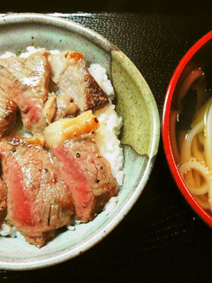 *満足*ステーキ丼*-レシピのメイン写真