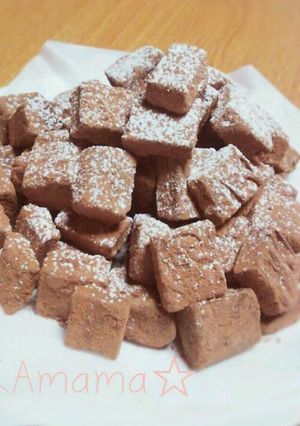 材料3つ！炊飯器を使う生ﾁｮｺ＆ﾄﾘｭﾌ-レシピのメイン写真