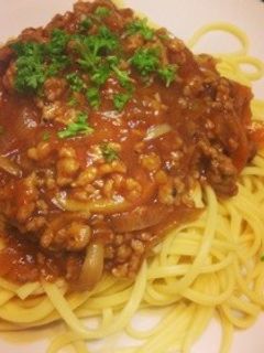 簡単♡ミートソースパスタ-レシピのメイン写真