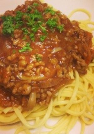 簡単♡ミートソースパスタ-レシピのメイン写真