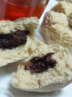20分で簡単おやつ紅茶チョコまん HMで-レシピのメイン写真