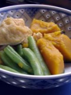 南瓜と油揚げの煮物-レシピのメイン写真