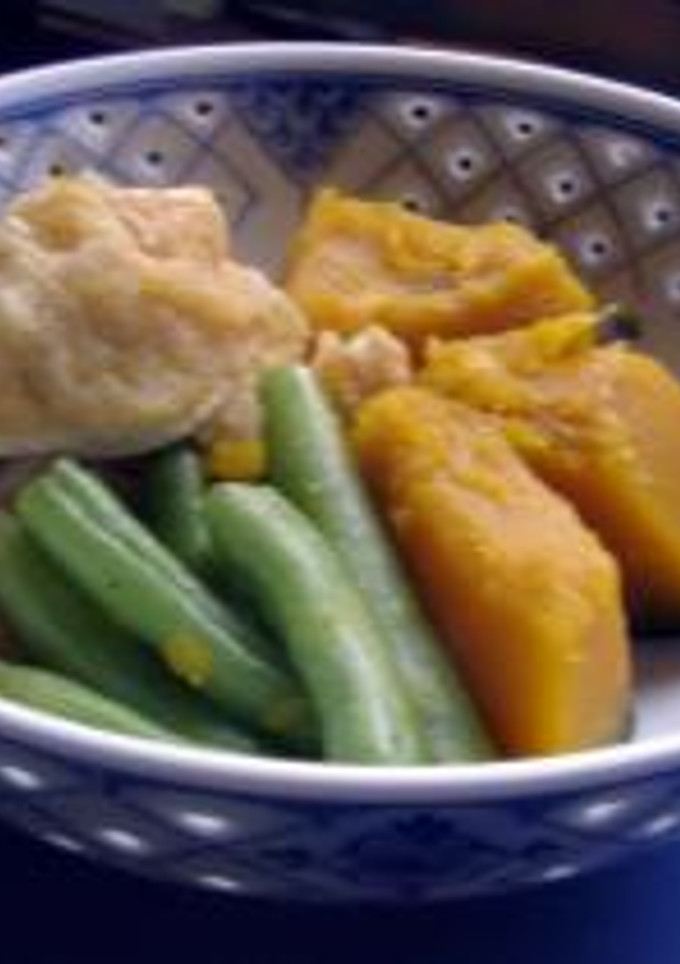 南瓜と油揚げの煮物-レシピのメイン写真