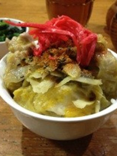 ネギ塩鶏ゴボウ丼-レシピのメイン写真