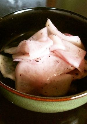 蕪のしそ風味甘酢の即席漬け-レシピのメイン写真