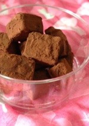 モテレシピ！簡単すぎる生チョコレート-レシピのメイン写真