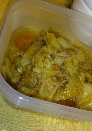 白菜とツナ煮-レシピのメイン写真
