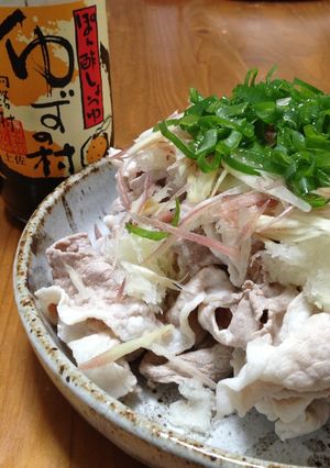 材料はたったの五つ☆豚の冷しゃぶしゃぶ-レシピのメイン写真