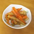 大根と人参の甘辛炒め