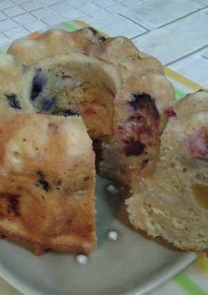 フルーツミックスのブランデーケーキ♪-レシピのメイン写真