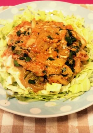 んま～なキムチの卵とじ丼♡-レシピのメイン写真