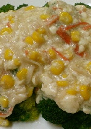 ウェイパーで★ブロッコリーの豆腐あんかけ-レシピのメイン写真