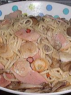きのこのペペロンチーノ-レシピのメイン写真