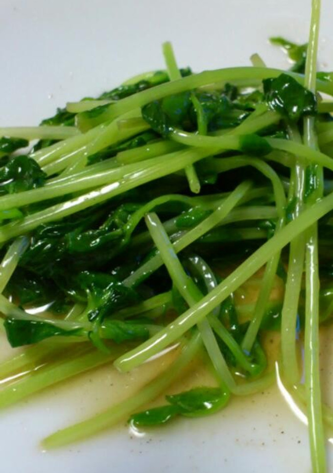 超簡単!!豆苗の塩こしょう炒め-レシピのメイン写真