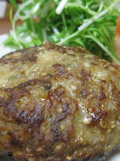 和風ハンバーグ♪ 味噌胡麻ハンバーグ♪-レシピのメイン写真