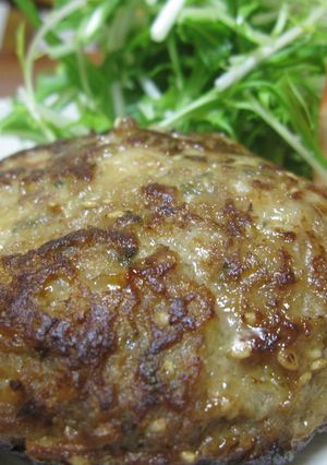 和風ハンバーグ♪　味噌胡麻ハンバーグ♪-レシピのメイン写真