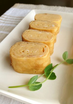 *しょうが焼き風味の卵焼き*-レシピのメイン写真