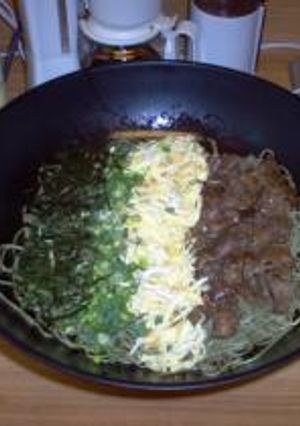 思い出の瓦そば・・・-レシピのメイン写真