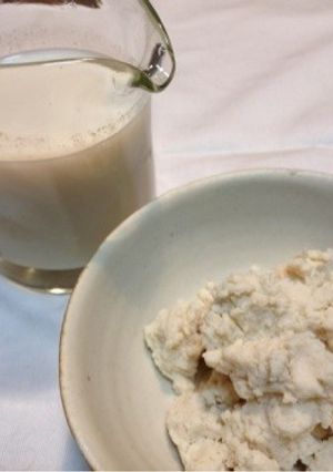 大豆で自家製 優しい豆乳とふわふわおから-レシピのメイン写真