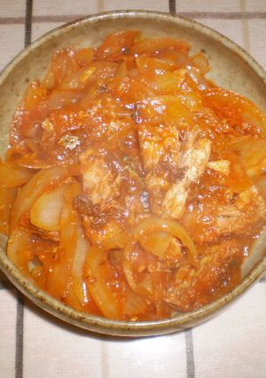 サバ缶のケチャップ煮-レシピのメイン写真