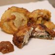 鰤の和風フリッター 梅肉ソース和え