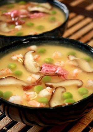 春のあんかけ茶碗蒸し-レシピのメイン写真