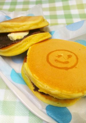 子供と作ろう♪バター風味のあんどら焼き-レシピのメイン写真