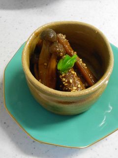 味噌ごぼう-レシピのメイン写真