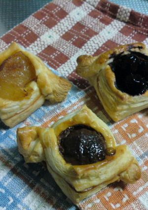 メチャ簡単！マカデミアチョコパイ-レシピのメイン写真