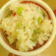 蟹かま枝豆炊き込みご飯♬ひな祭りにも!