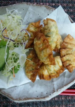 困ったときの卵ニラ餃子-レシピのメイン写真