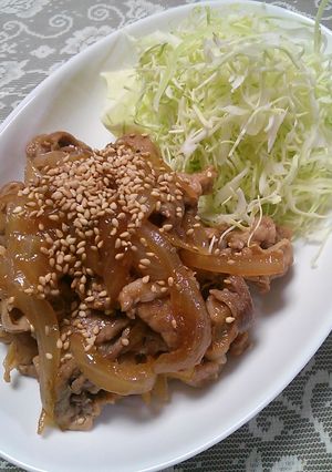 簡単☆絶対ハマる!しょうが焼き♪-レシピのメイン写真