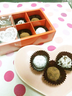 超カンタン!!楽チン♪チョコトリュフ風-レシピのメイン写真