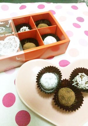 超カンタン！！楽チン♪チョコトリュフ風-レシピのメイン写真