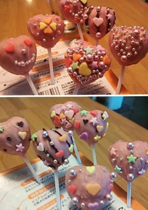 ハートポップケーキ-レシピのメイン写真