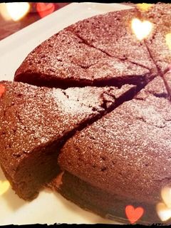 濃厚しっとりガトーショコラ*-レシピのメイン写真
