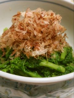 簡単春の味 菜の花の辛子醤油和え-レシピのメイン写真