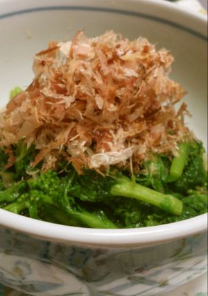 簡単春の味　菜の花の辛子醤油和え-レシピのメイン写真