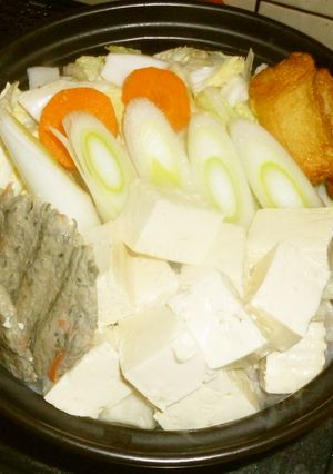 パパの野菜寄せ鍋➄-レシピのメイン写真