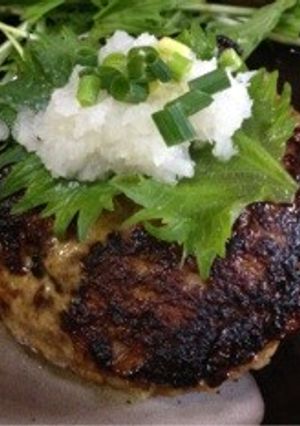 簡単に!粗挽き風ハンバーグ-レシピのメイン写真