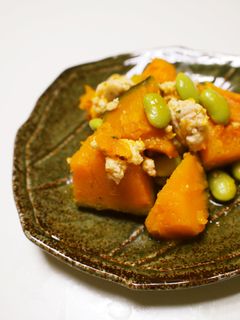 かぼちゃとひき肉のコンソメ煮-レシピのメイン写真