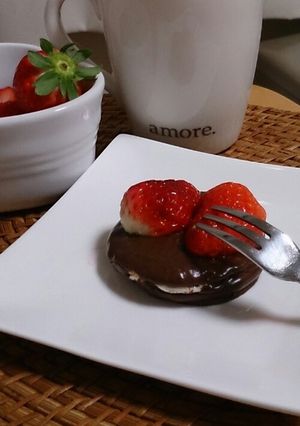 ロッテのチョコパイの美味しい食べ方♪-レシピのメイン写真