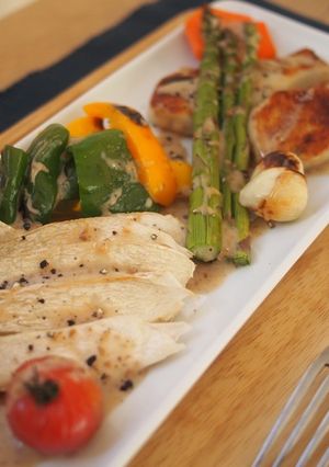 めひかり焼かまぼこのグリルベジ-レシピのメイン写真