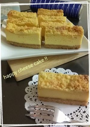 大人の味♪クランブルベイクドチーズケーキ-レシピのメイン写真