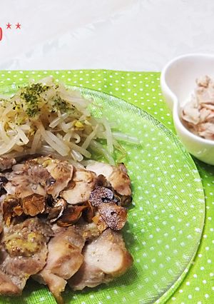 鶏モモのガーリック焼き-レシピのメイン写真