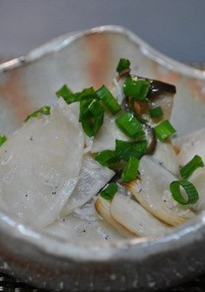 蕪とエリンギの酢の物-レシピのメイン写真