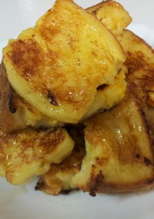アイスクリーム豆乳入りフレンチトースト!-レシピのメイン写真