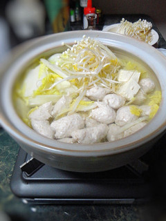 柚子胡椒風味の鶏団子鍋-レシピのメイン写真