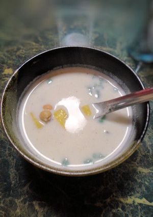 ひよこ豆とさつま芋のほっこりスープ-レシピのメイン写真
