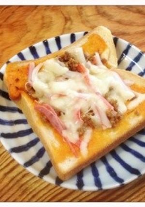 続⁉カニカマ好きのトースト-レシピのメイン写真